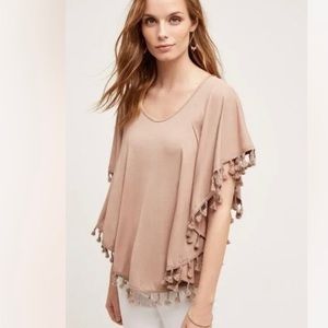 Anthro/Eri + Ali Tasseled Top